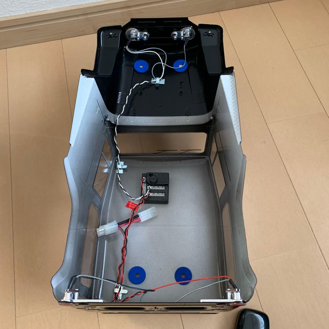 TAMIYA ラジコントヨタ ランドクルーザー40ブラックスペシャル　メカ付き