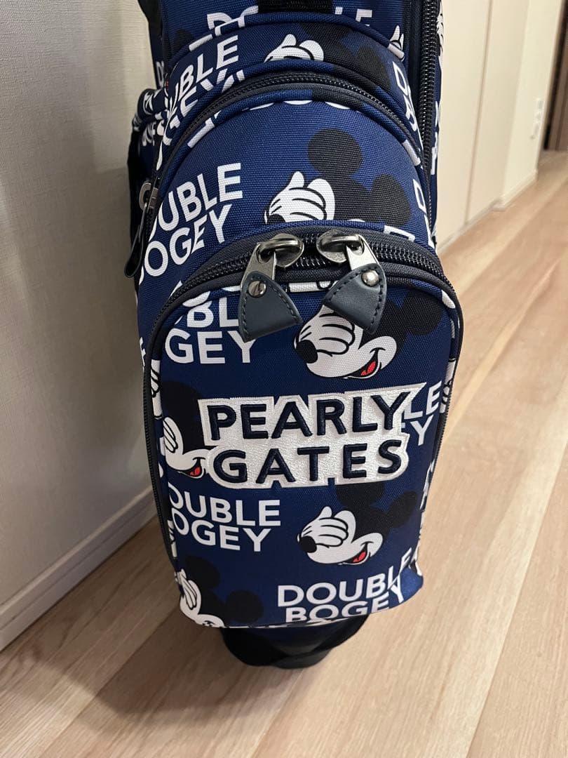 【超美品】PEARLY GATES DOUBLE BOGEY キャディバッグ