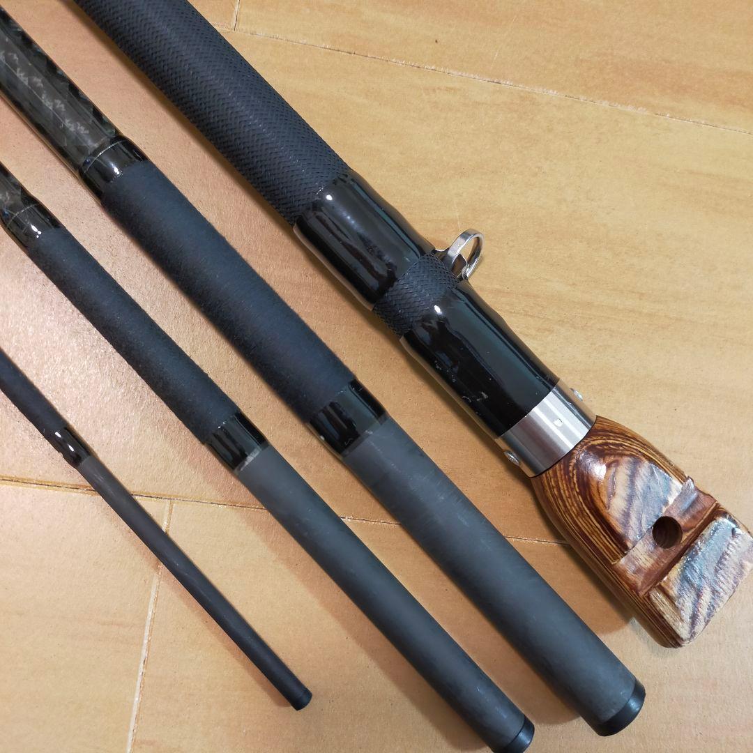 美品レジェンダー豪腕石鯛 540MH遠投 ロッド尻手ロープセット