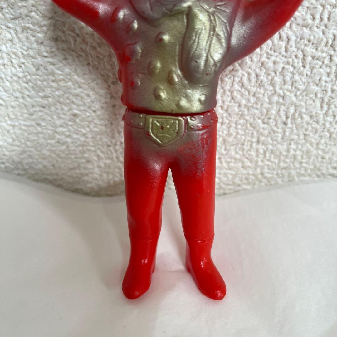 ⚠️貴重・当時物　仮面ライダー　キノコモルグ　ミニソフビ　珍色　旧バンダイ