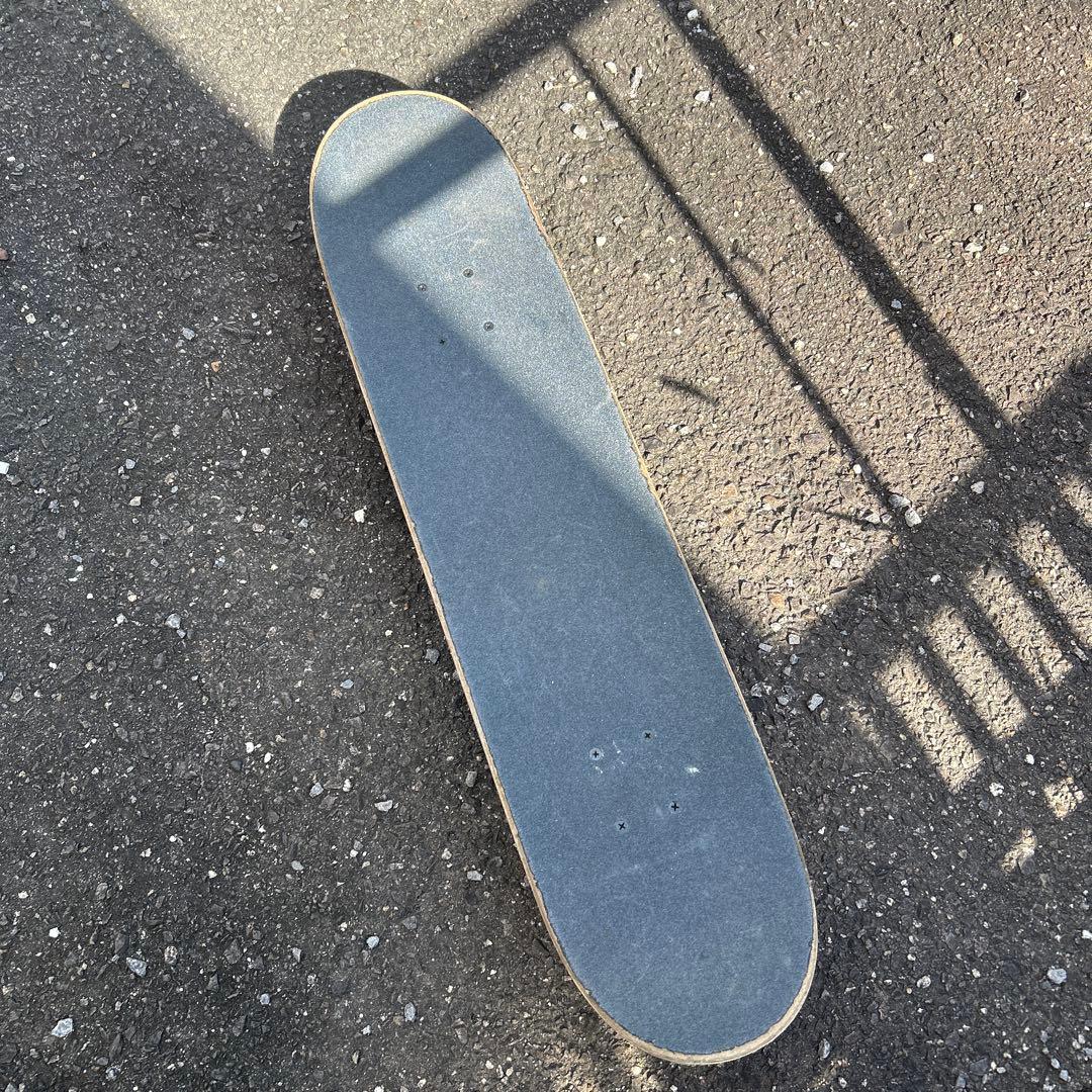 スケートボード コンプリート 赤黒ドット