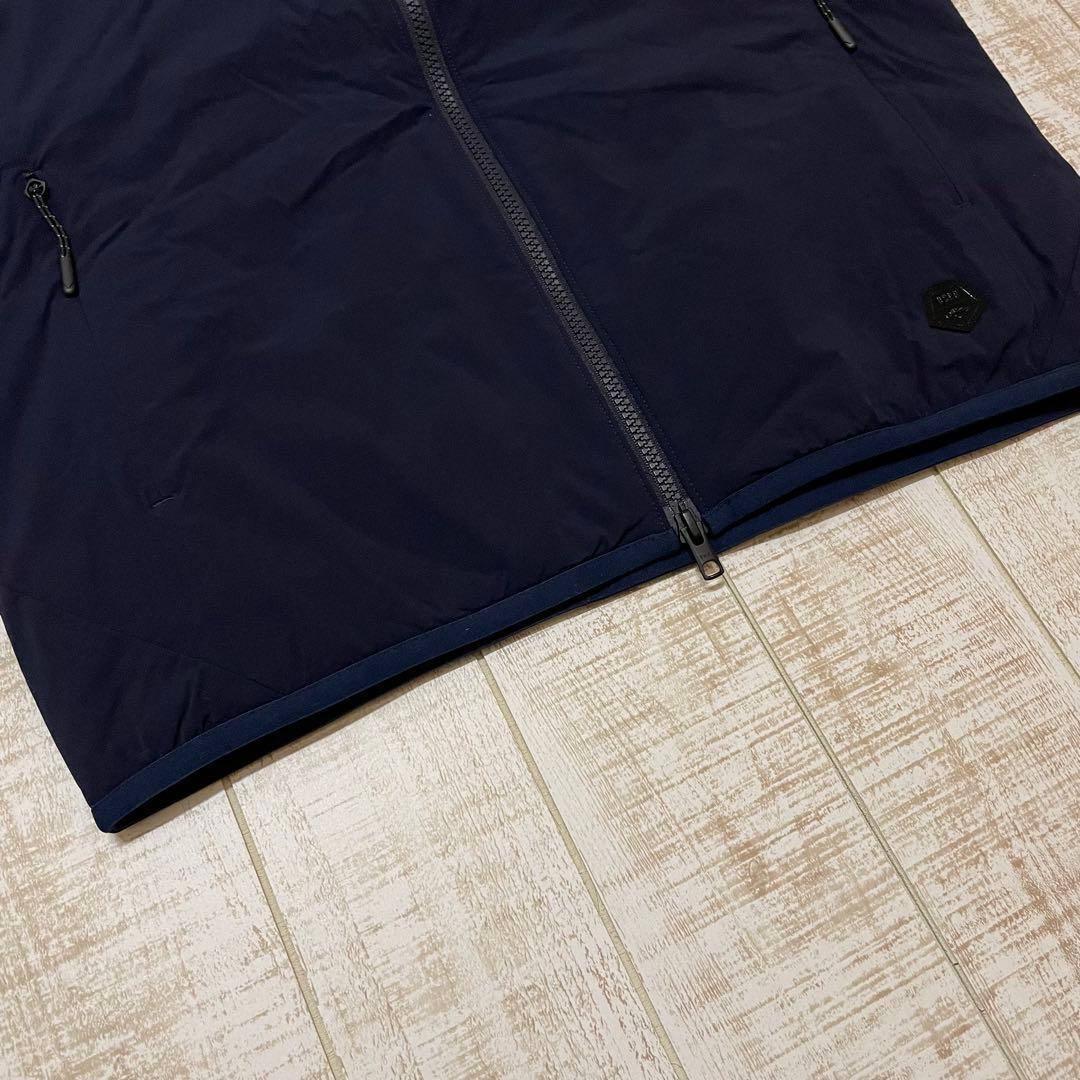 新品 キャロウェイ 長袖ブルゾン 中綿 撥水 フード付き ネイビー Mサイズ