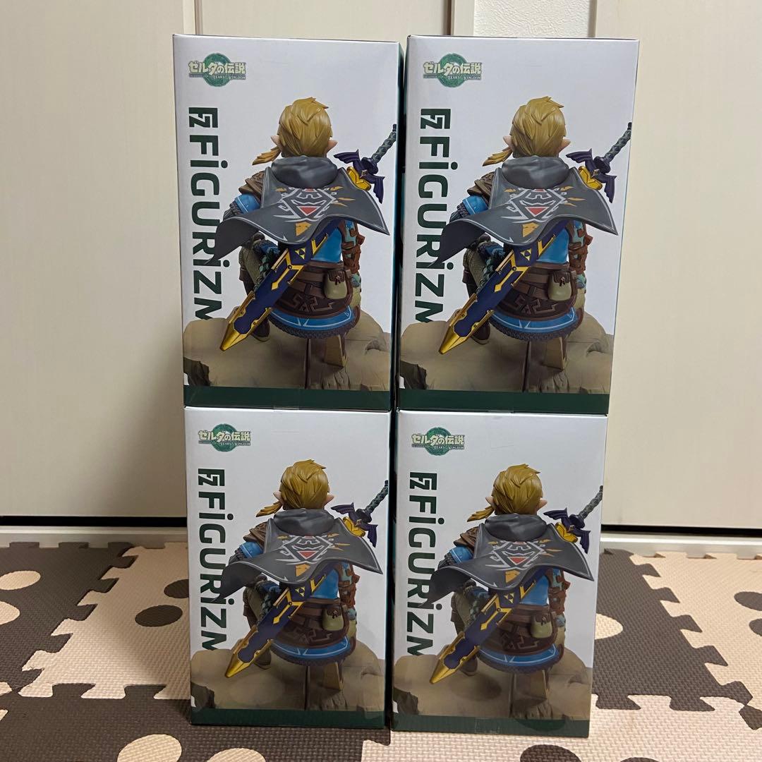 リンク 4体セット ゼルダの伝説 ティアーズ オブ ザ キングダム フィギュア