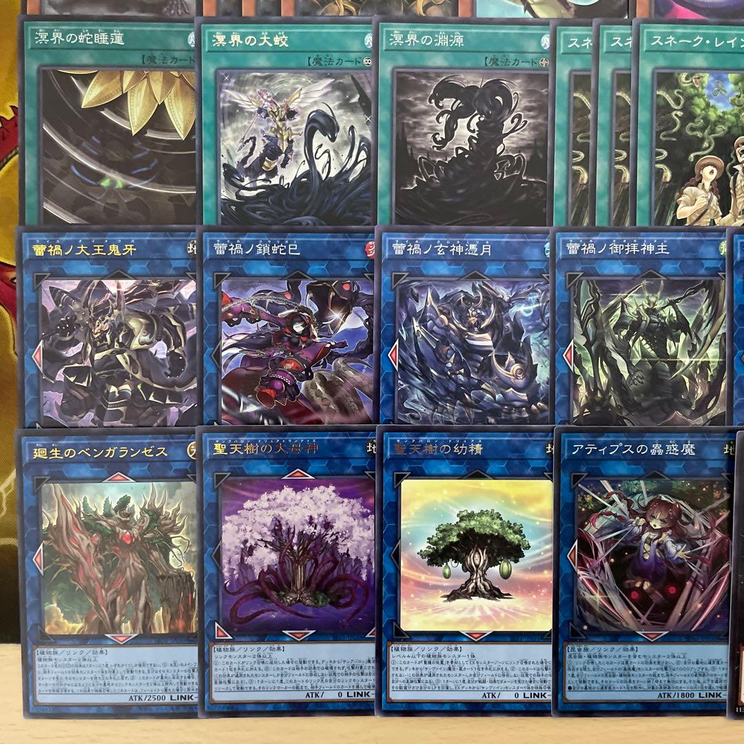 本格構築 蕾禍デッキ 溟界の蛇睡蓮 ヌル ナイア 蕾禍ノ大王鬼牙 蕾禍ノ鎖蛇巳