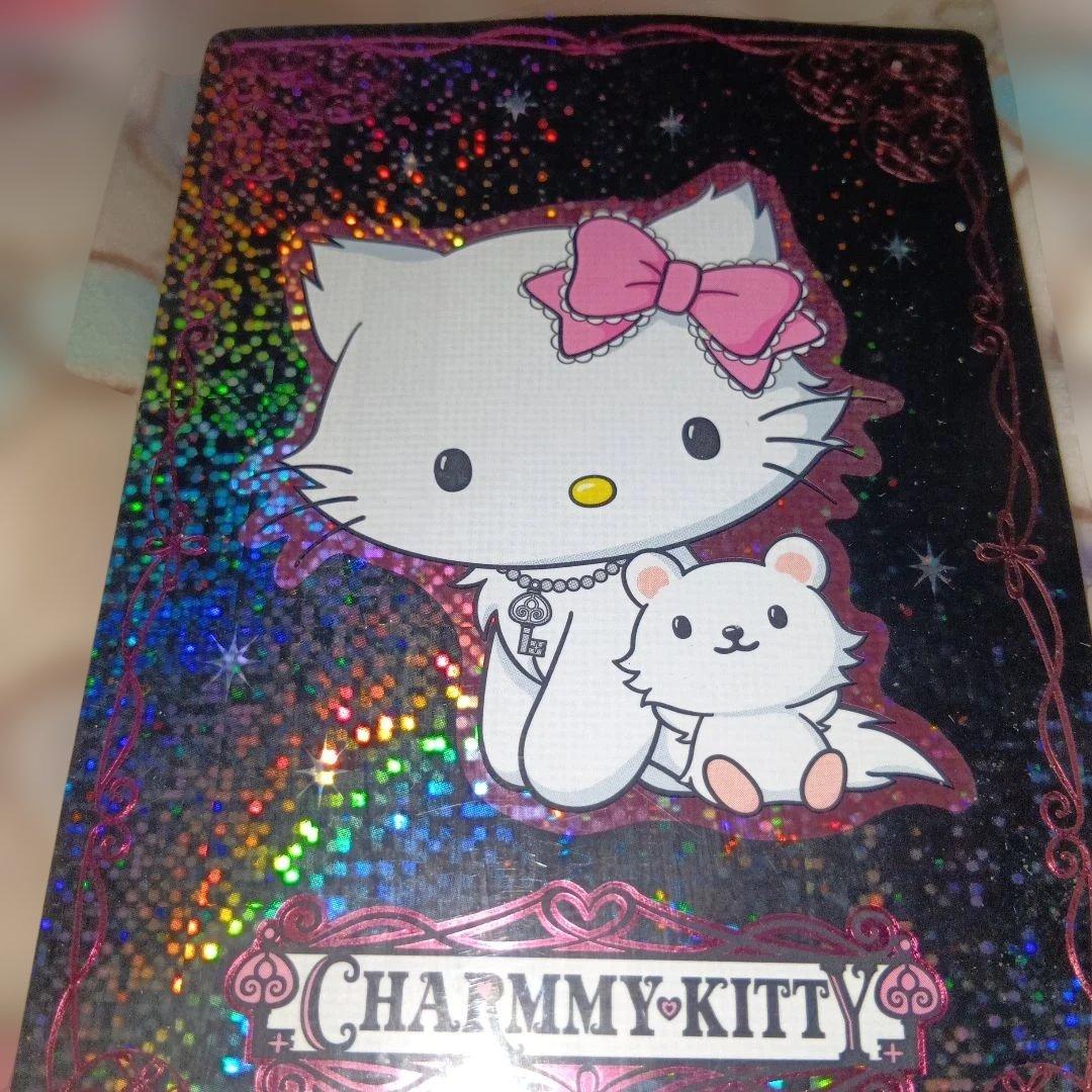 チャーミーキティホログラムステッカーハガキ大2005Vivitix