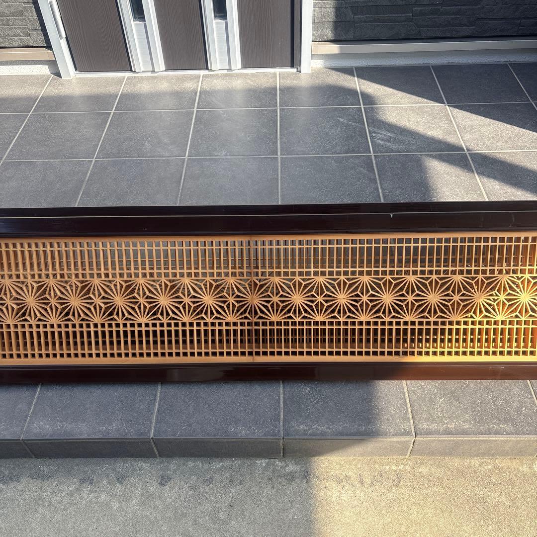 欄間　組子細工　飾り襖