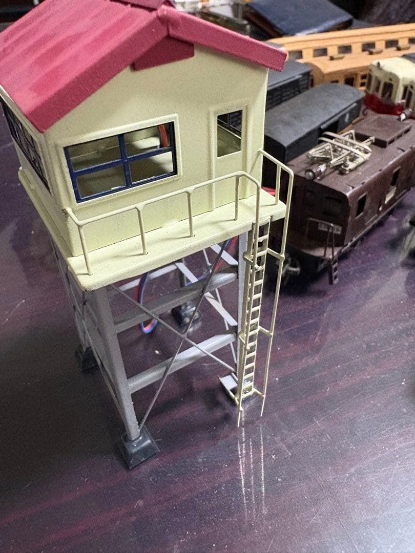 ジャンク　父が集めた蒸気機関車と客車セットHO?