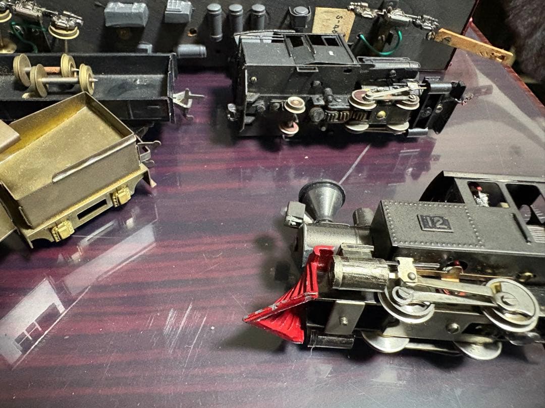 ジャンク　父が集めた蒸気機関車と客車セットHO?