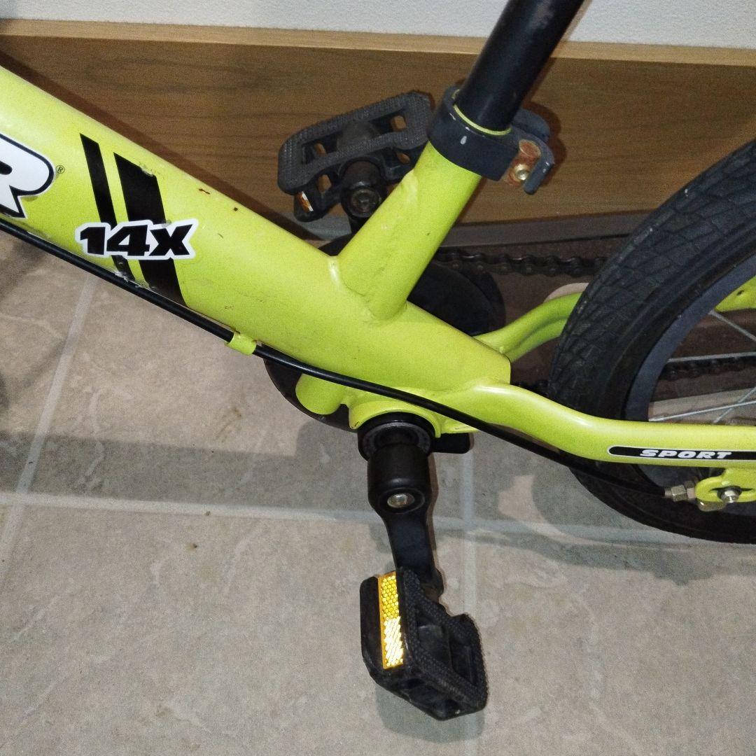 【良品】STRIDER ストライダー 14x ライムイエロー