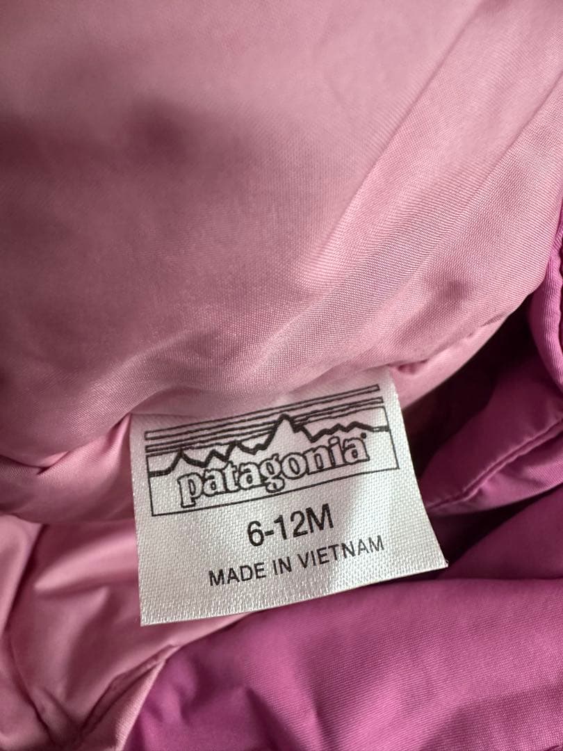 patagonia 子供用スキーウェア 6-12m女の子パタゴニア