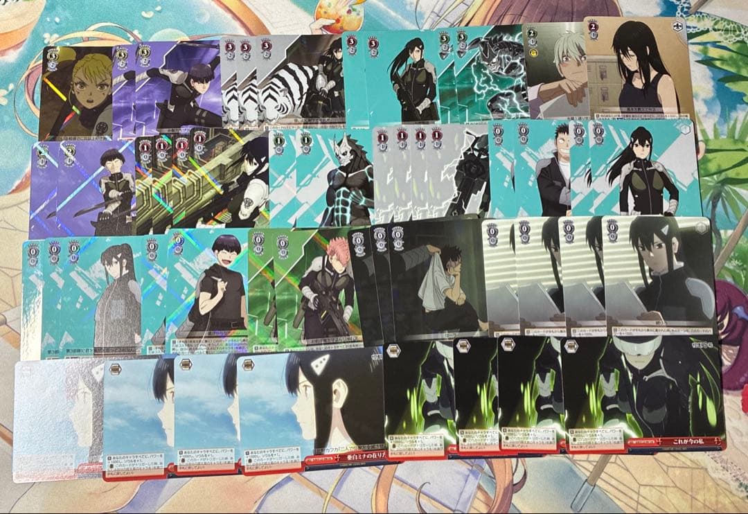 ヴァイスシュヴァルツ 怪獣8号 8扉 デッキ パーツ付き