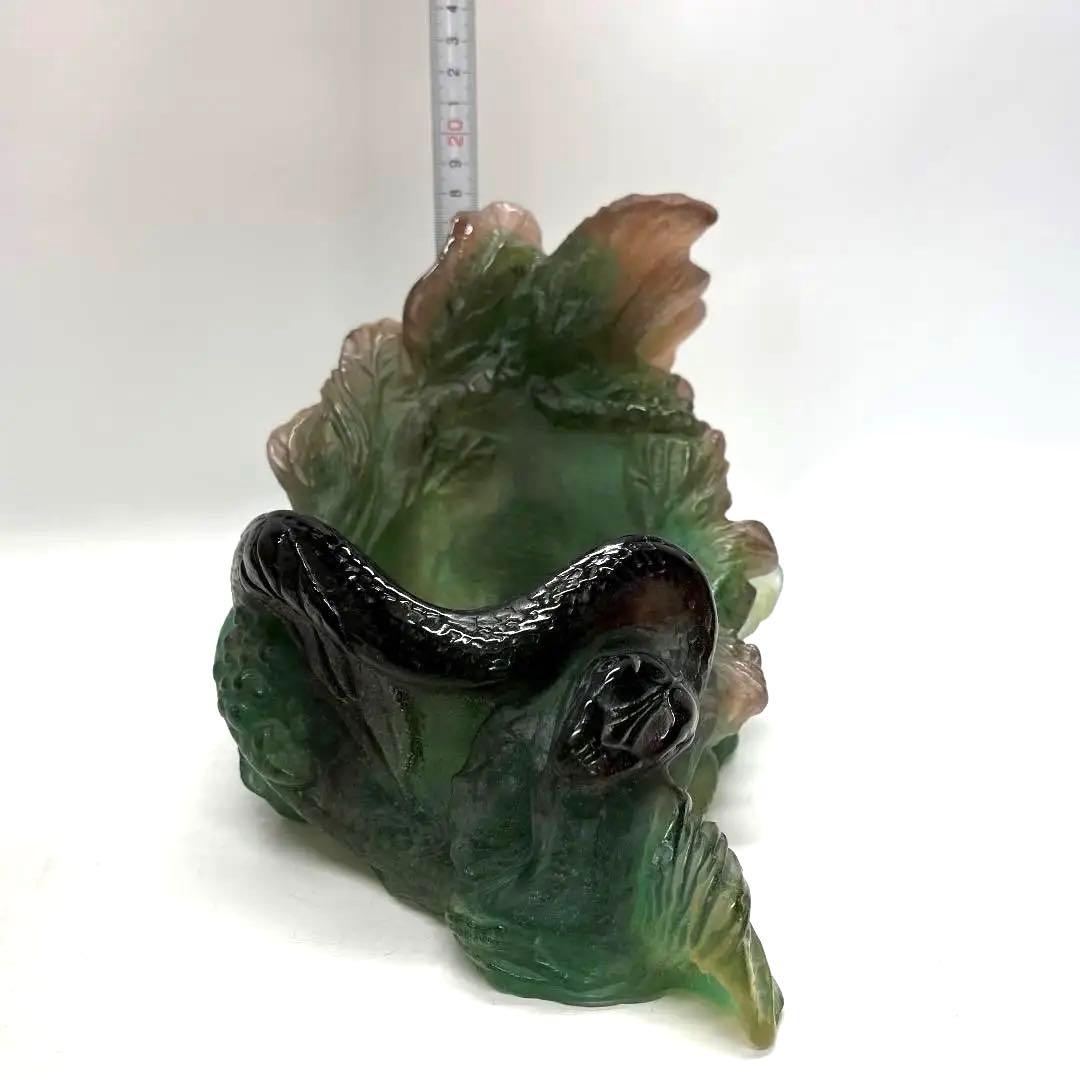 Daum　ドーム　フラワーベース　ヘビ