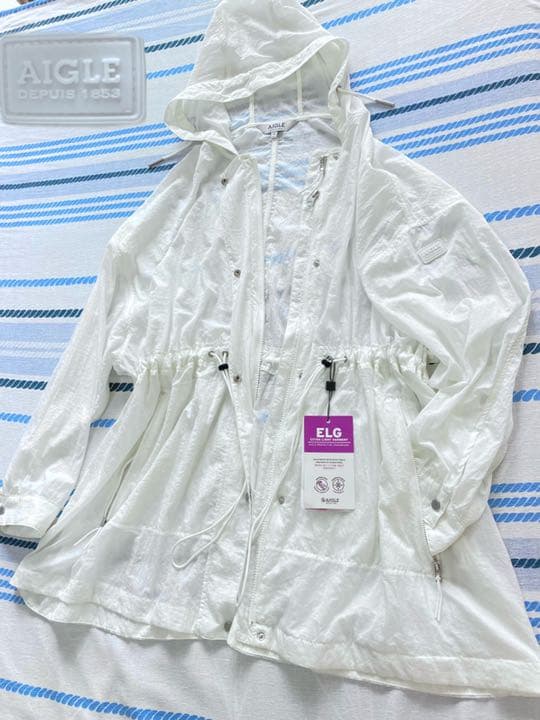 エーグルAIGLE 軽量撥水 ナイロンジャケット GOLFゴルフ