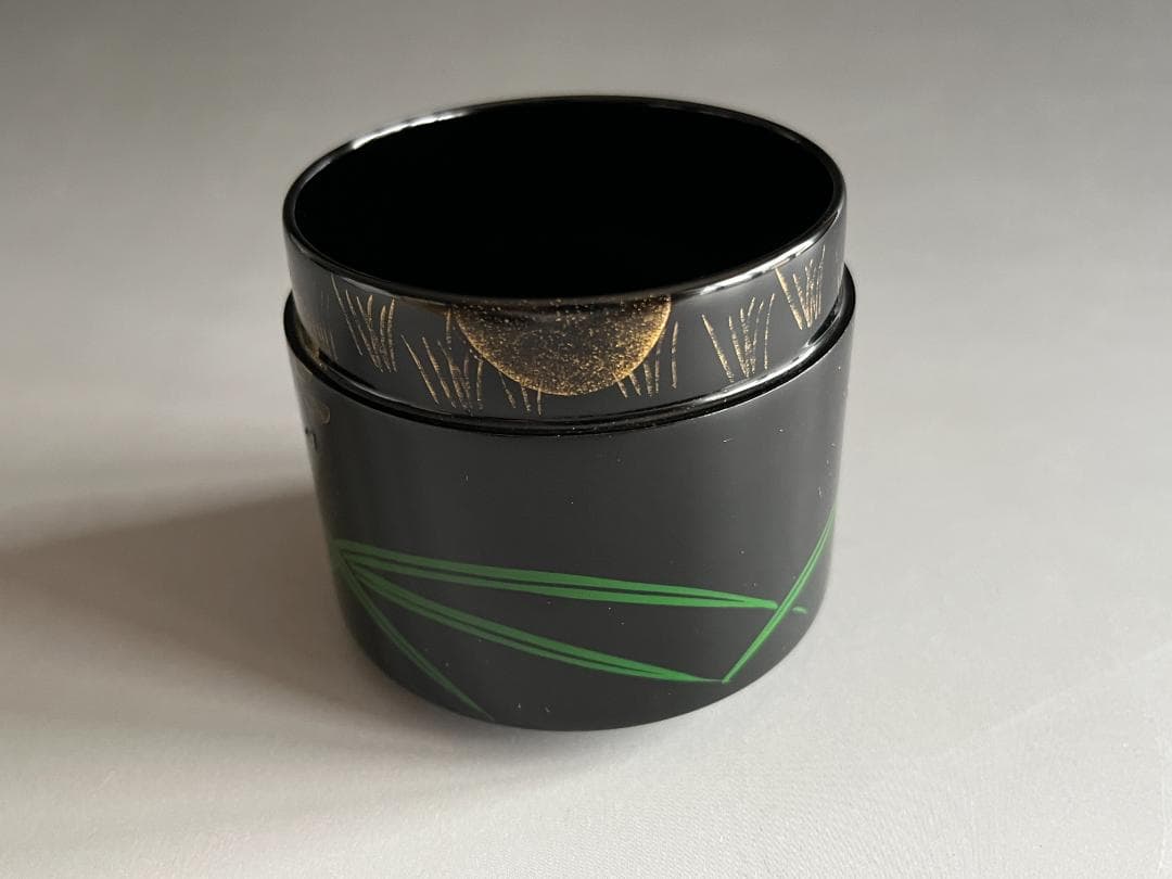 即中斎好写　蛍早苗　雪吹　幸斎作　茶道具　表千家　薄茶器