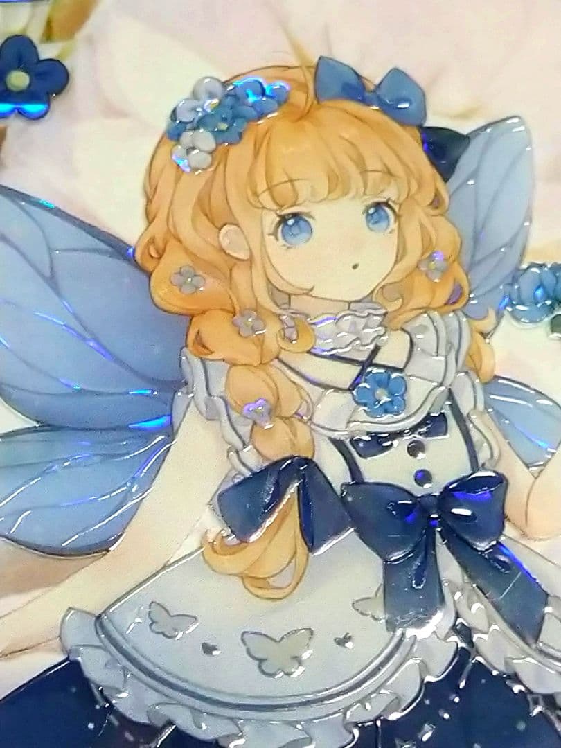 ✩再販✩J502＃幽夜小使(贝壳光)迷雾森林切り売り海外人物マステ女の子