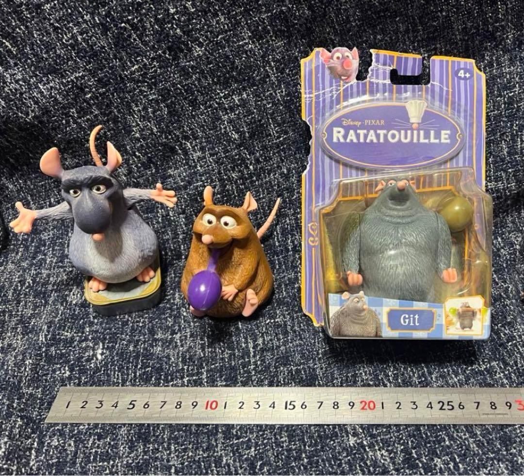 ディズニー　レミーのおいしいレストラン　フィギュアセット　希少