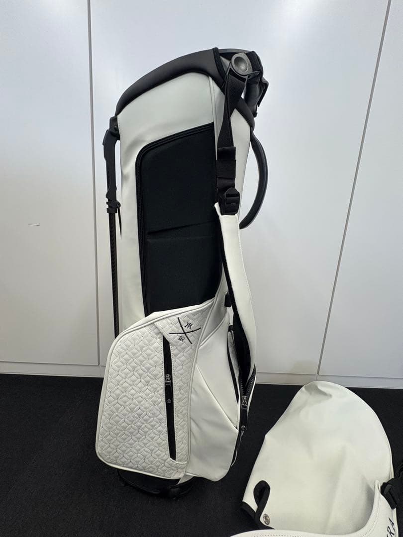 三浦技研　MIURA ホワイト キャディバッグ vessel