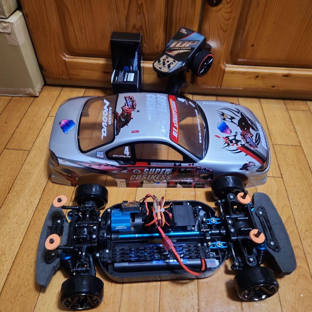 ■専用■　タミヤ ドリフト ラジコン フルセット　TT01　　シルビア　ボディ