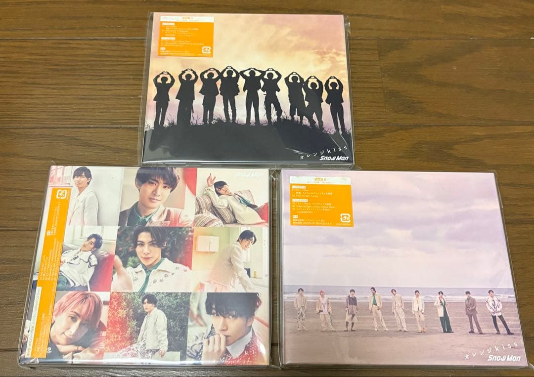 スノーマン 3枚セット×6