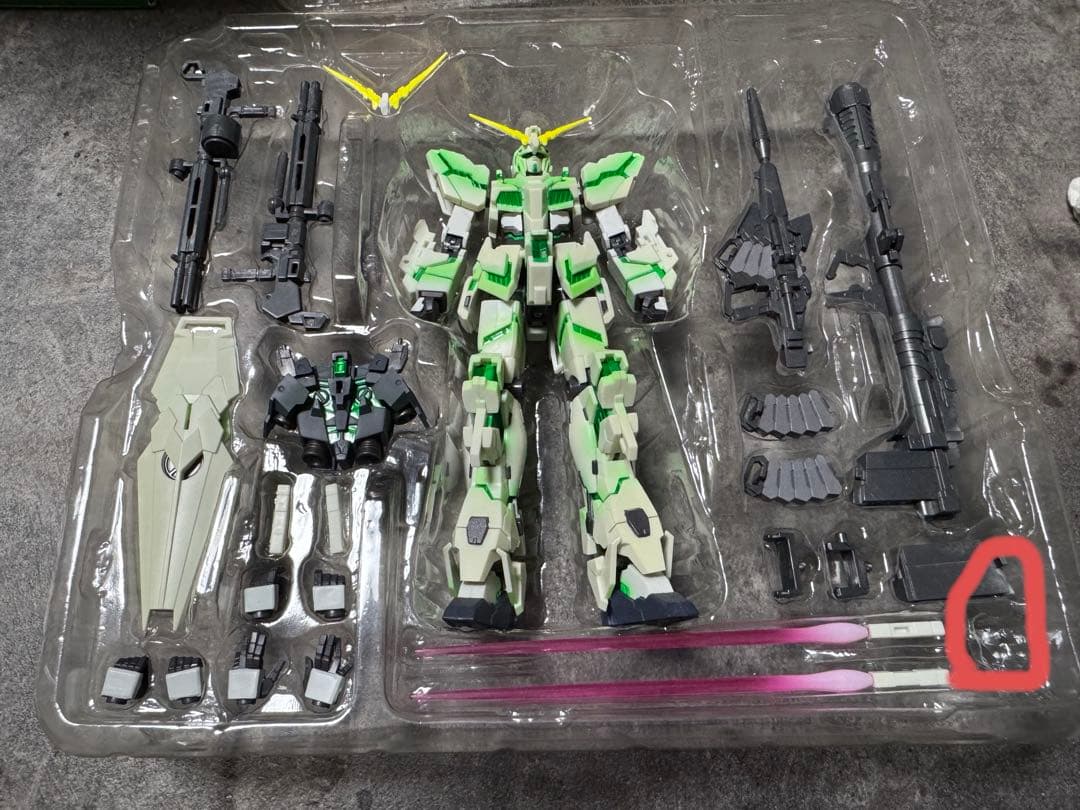 ロボット魂　ユニコーンガンダム(サイコフレーム発光仕様) 2種