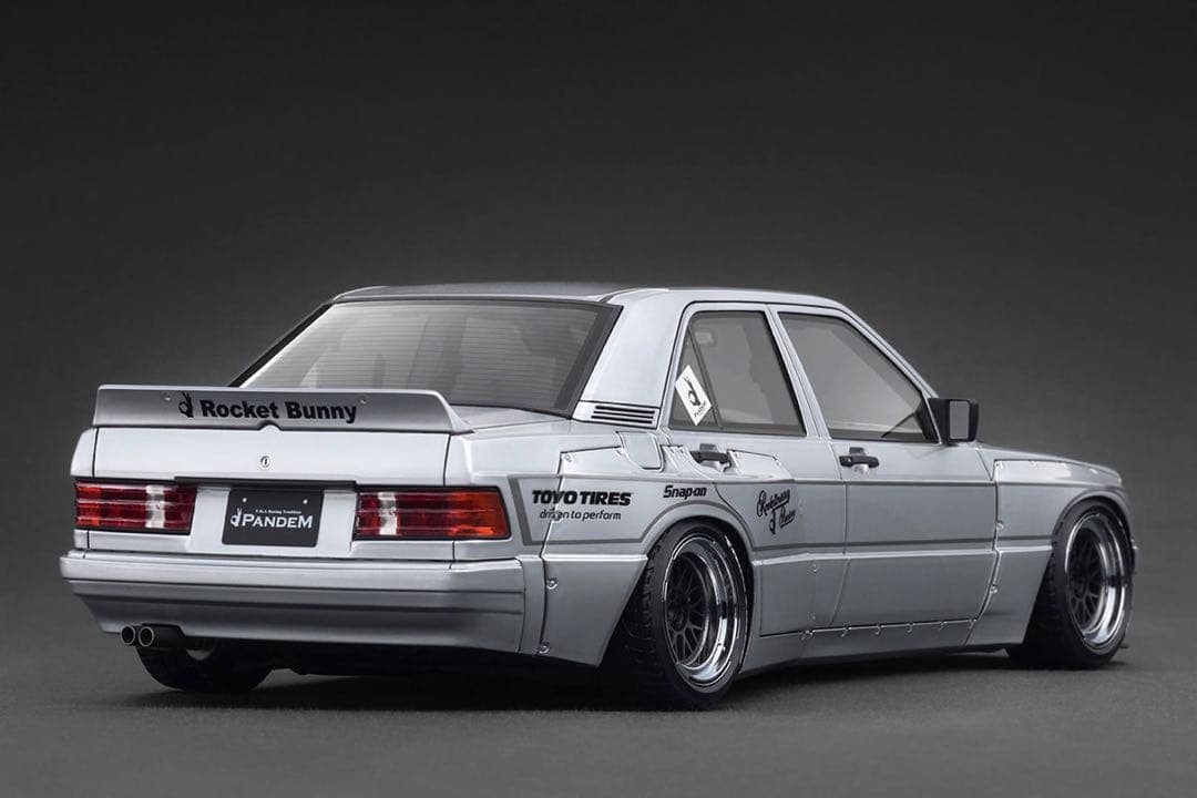 1/18 イグニッションモデル PANDEM メルセデス ベンツ 190 E 銀