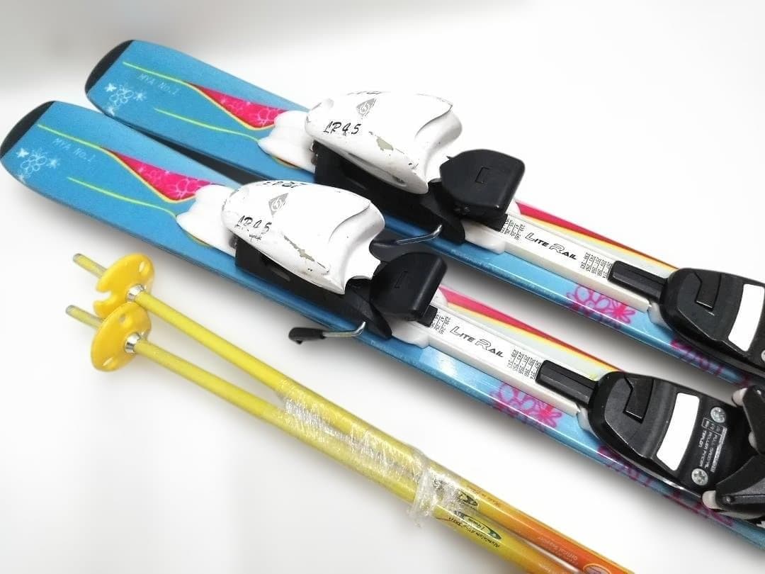 キッズ ジュニアスキー4点セットヘッド MYA No1 107cmブーツ21cm