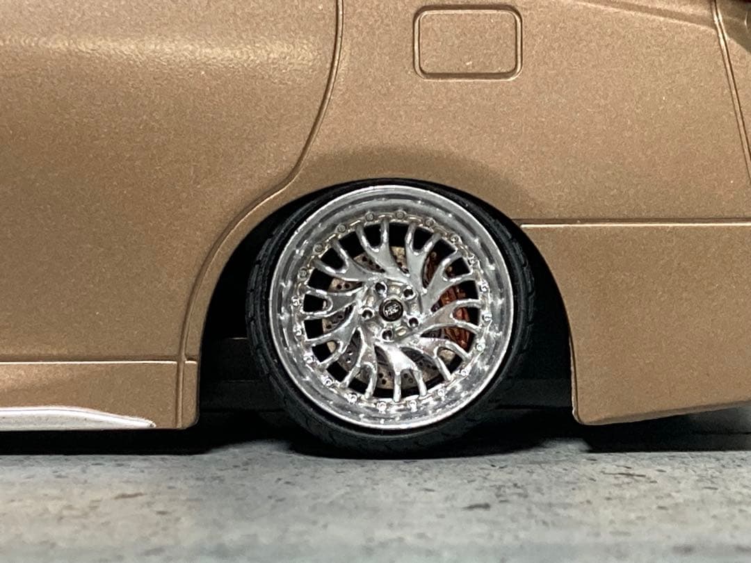 1/24 新型アルファード・ブロンド（カスタム品）