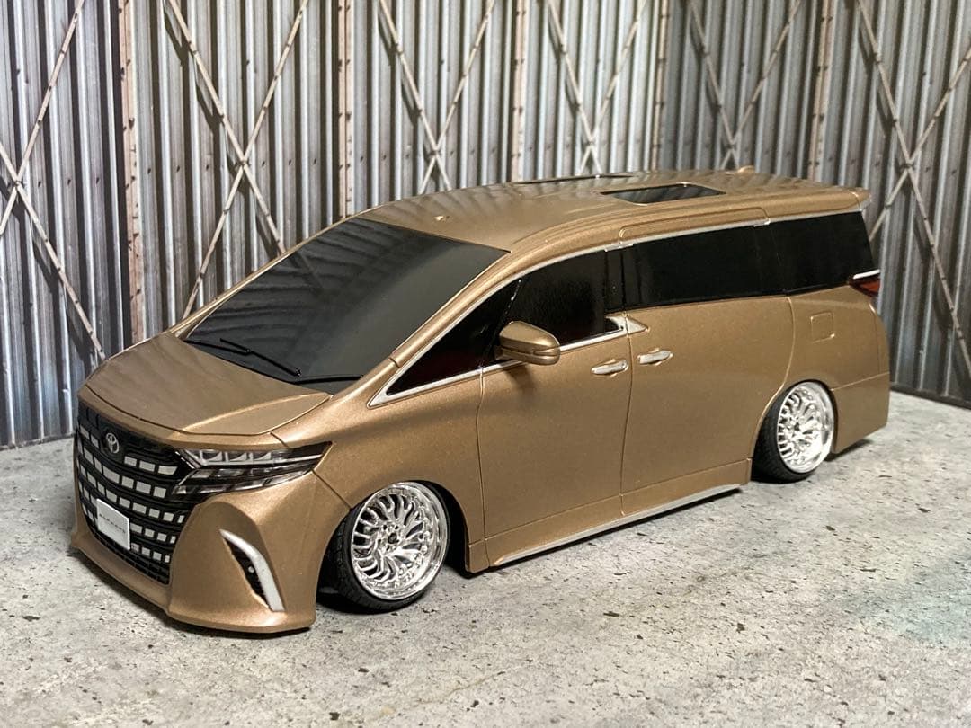 1/24 新型アルファード・ブロンド（カスタム品）