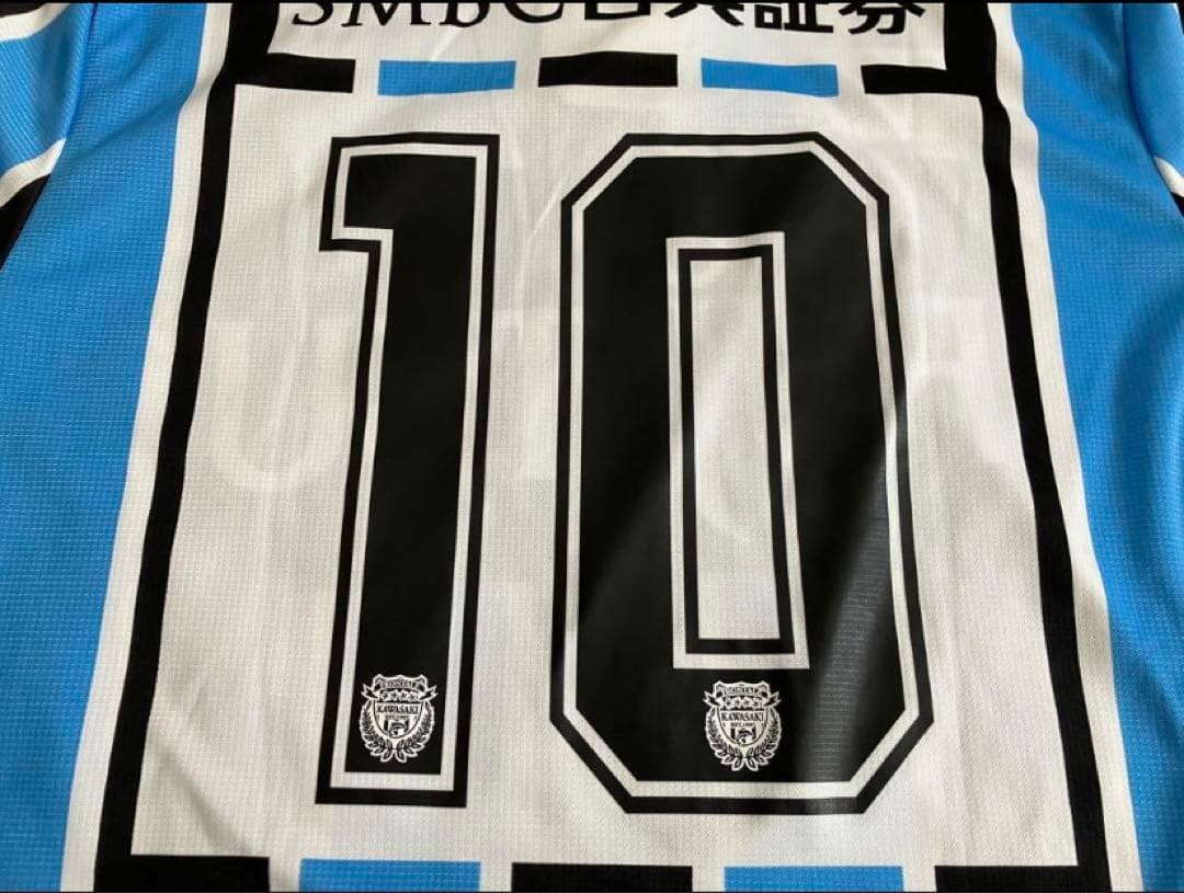 【新品未使用】川崎フロンターレ 2016 ユニフォーム 大島僚太 サイン入り！