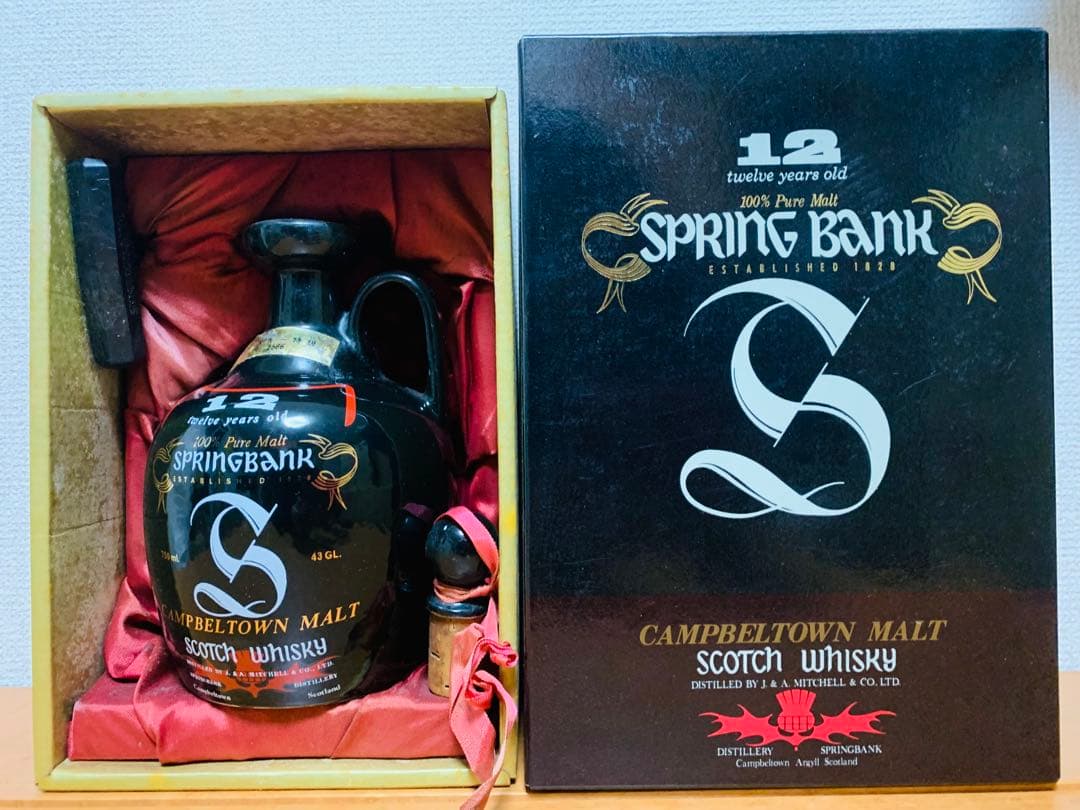 SPRING BANK スプリングバンク 12年ウイスキー特級 750ml