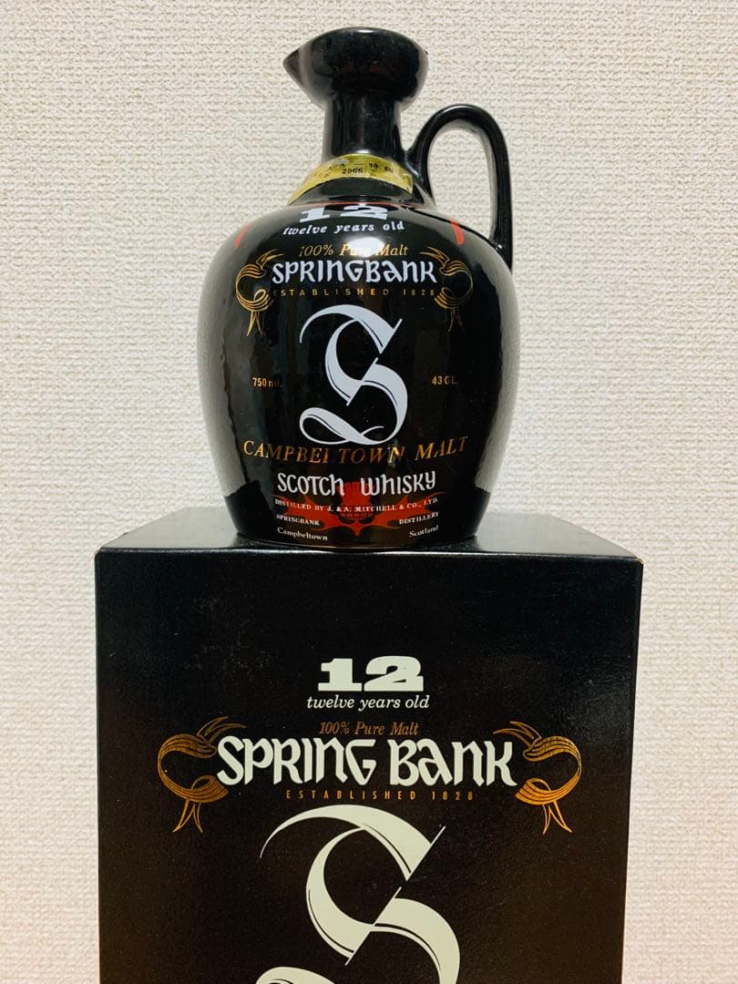 SPRING BANK スプリングバンク 12年ウイスキー特級 750ml