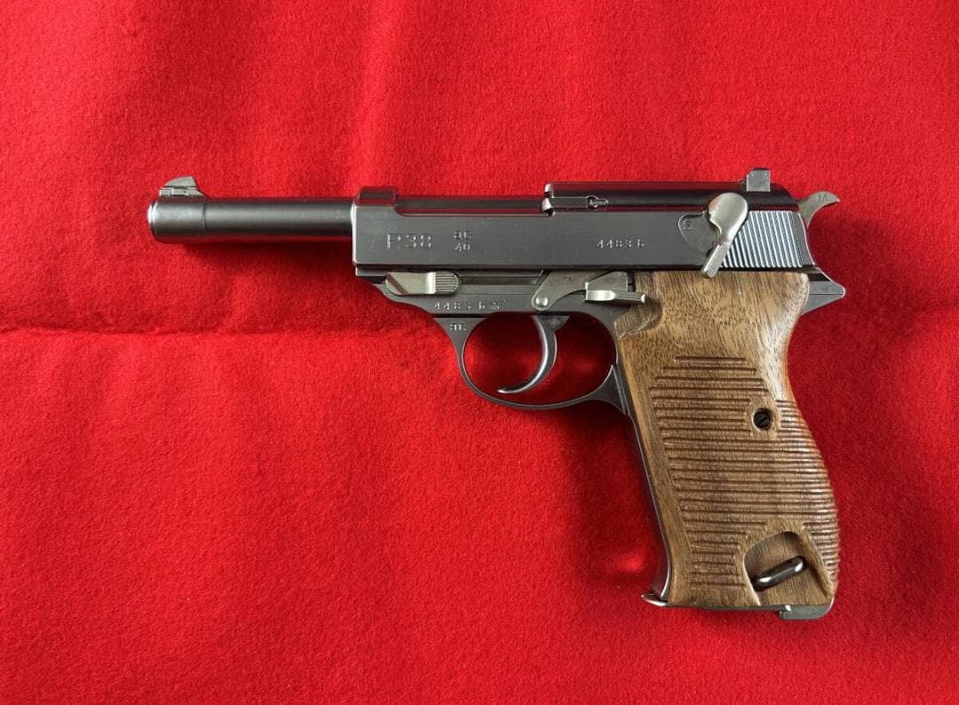 マルゼン ワルサー P38 シルバー (ac40.s) ブローバック