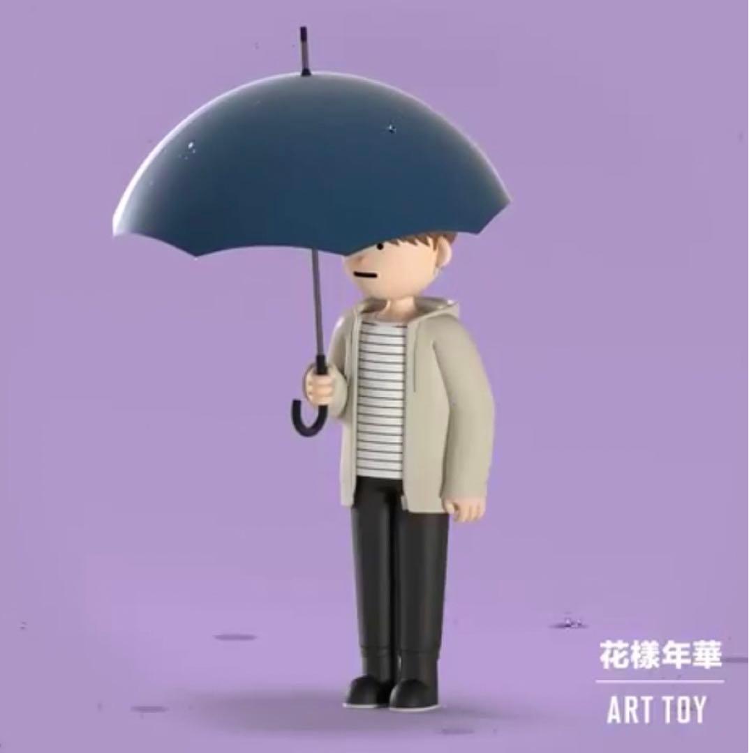 BTS 防弾少年団　花様年華　ART TOY フィギア　トレカ付き