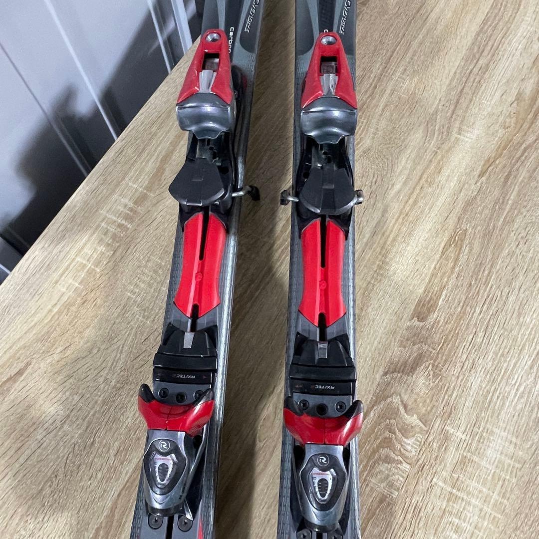 ROSSIGNOL162cm 26/26.5cm ストック110cmスキーセット