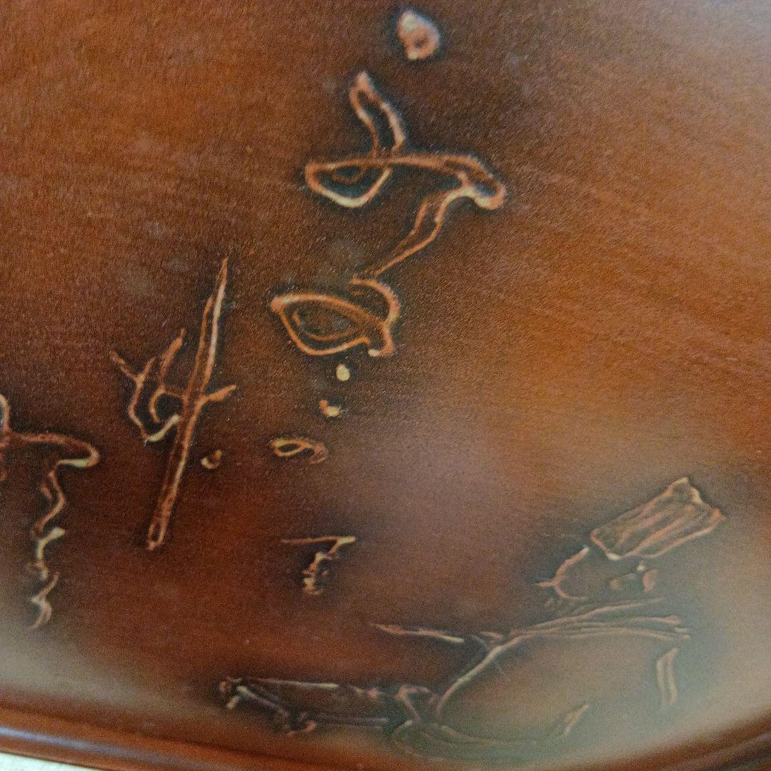 茶色漆器 楕円形 菓子器・喰籠　二つセット　アンティーク　激レア　即発送