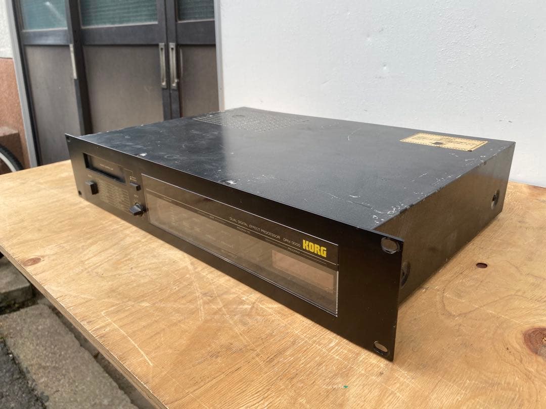 korg drv-3000 デジタルリバーブ　中古品