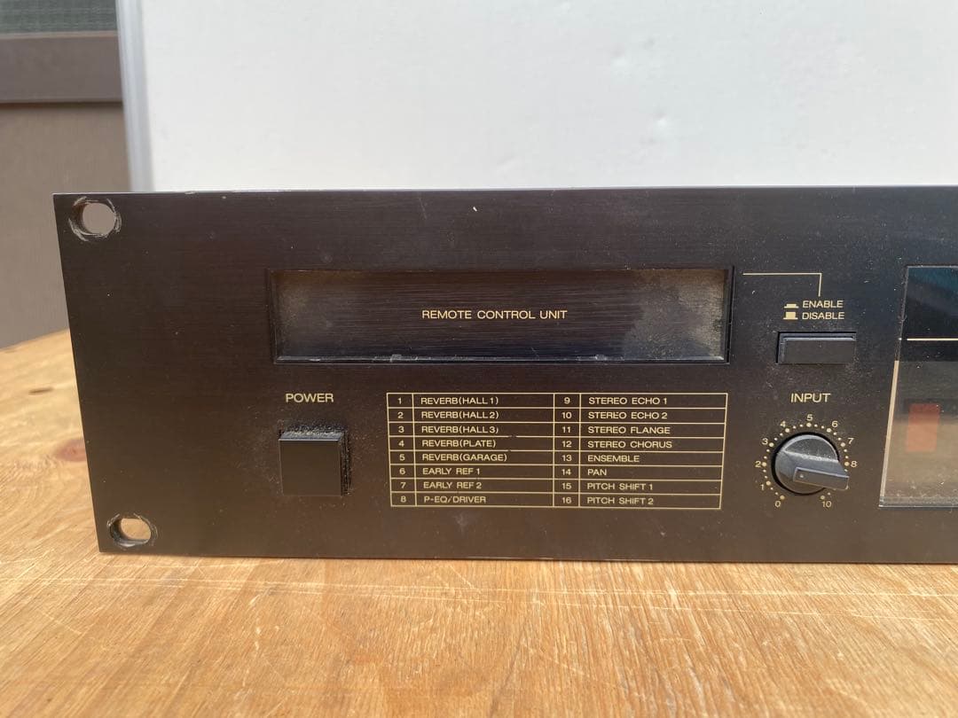 korg drv-3000 デジタルリバーブ　中古品