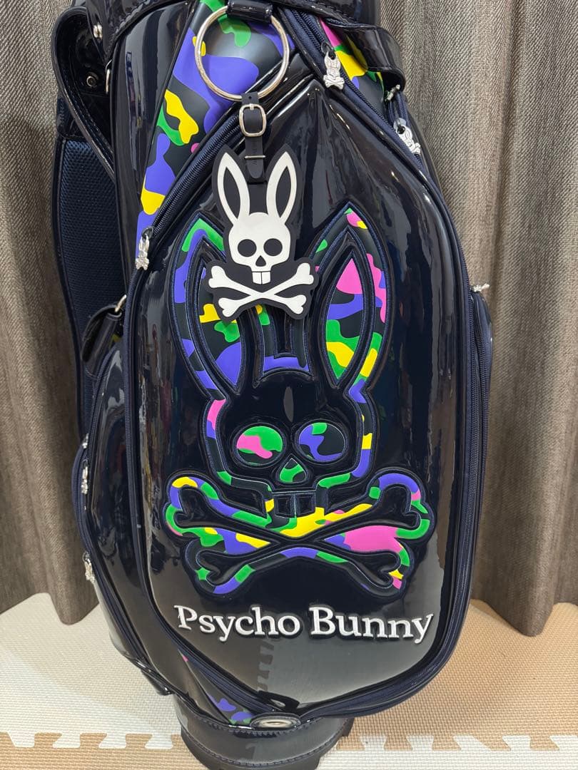 [美品・希少]Psycho Bunny ゴルフバッグ・キャディバッグ