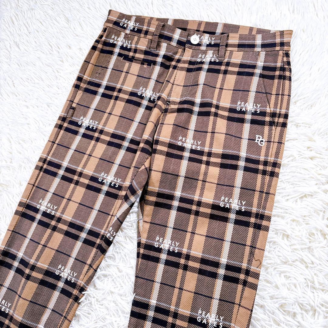 【2023年モデル⭐️サイズ3⭐️極美品】パーリーゲイツ　ゴルフパンツ　総柄　メンズ