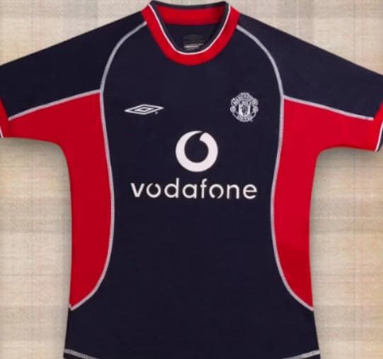 00/01 マンチェスター・ユナイテッド セカンドアウェイ ユニフォーム