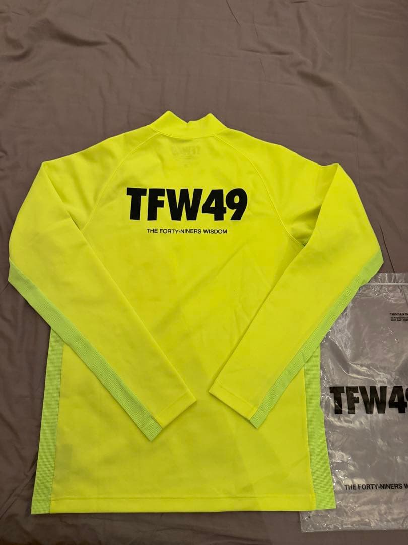 メンズウェア TFW49 LS MOCKNECK NEONYELLOW L