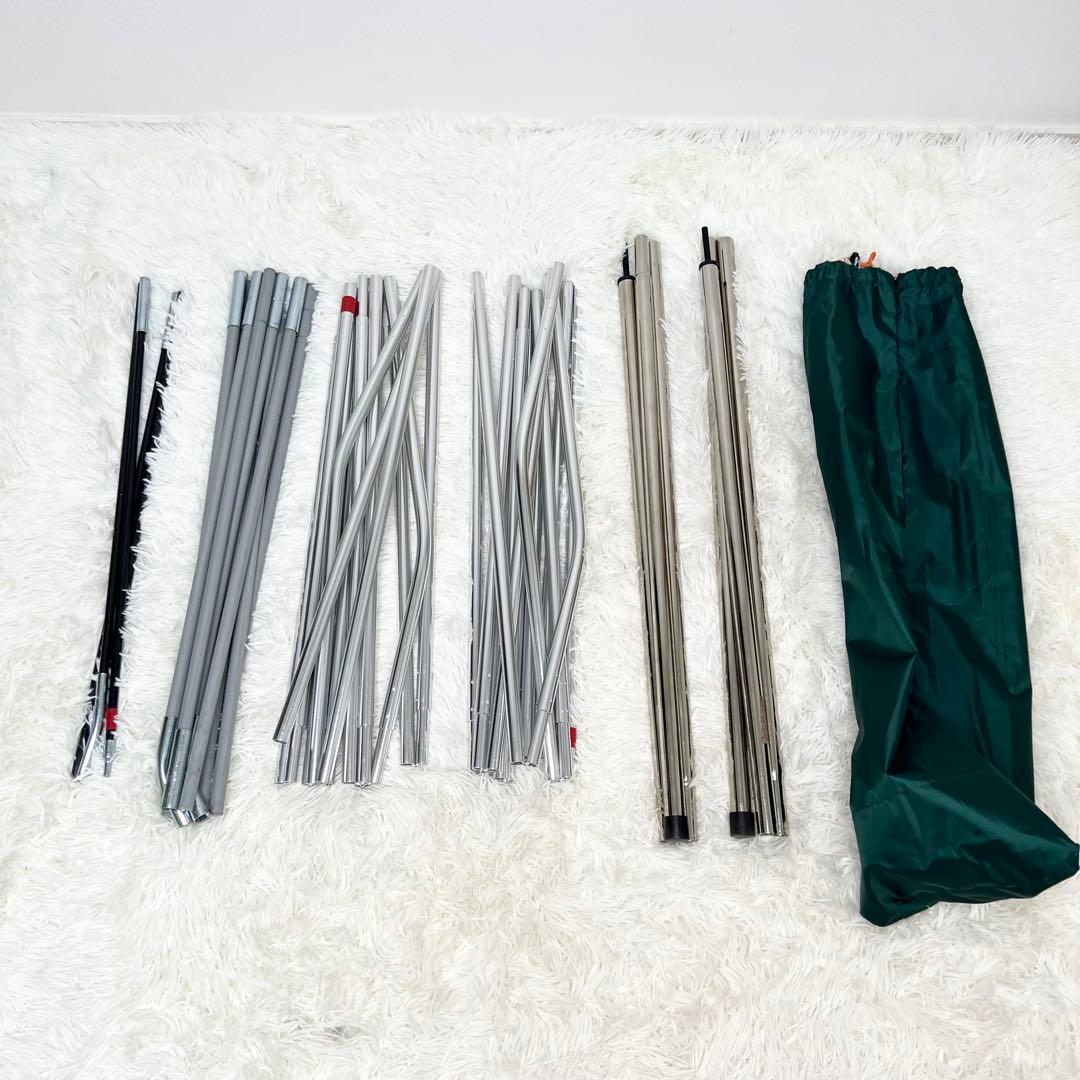 Coleman タフワイドドーム V/300 グランドシート キャノピーポール付