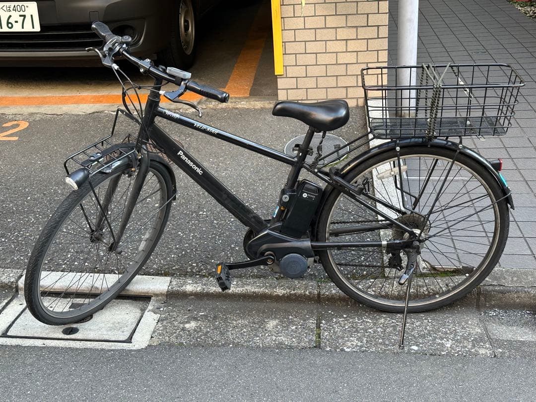 Panasonic ベロスター電動アシスト自転車 黒　引き取り希望　新宿区
