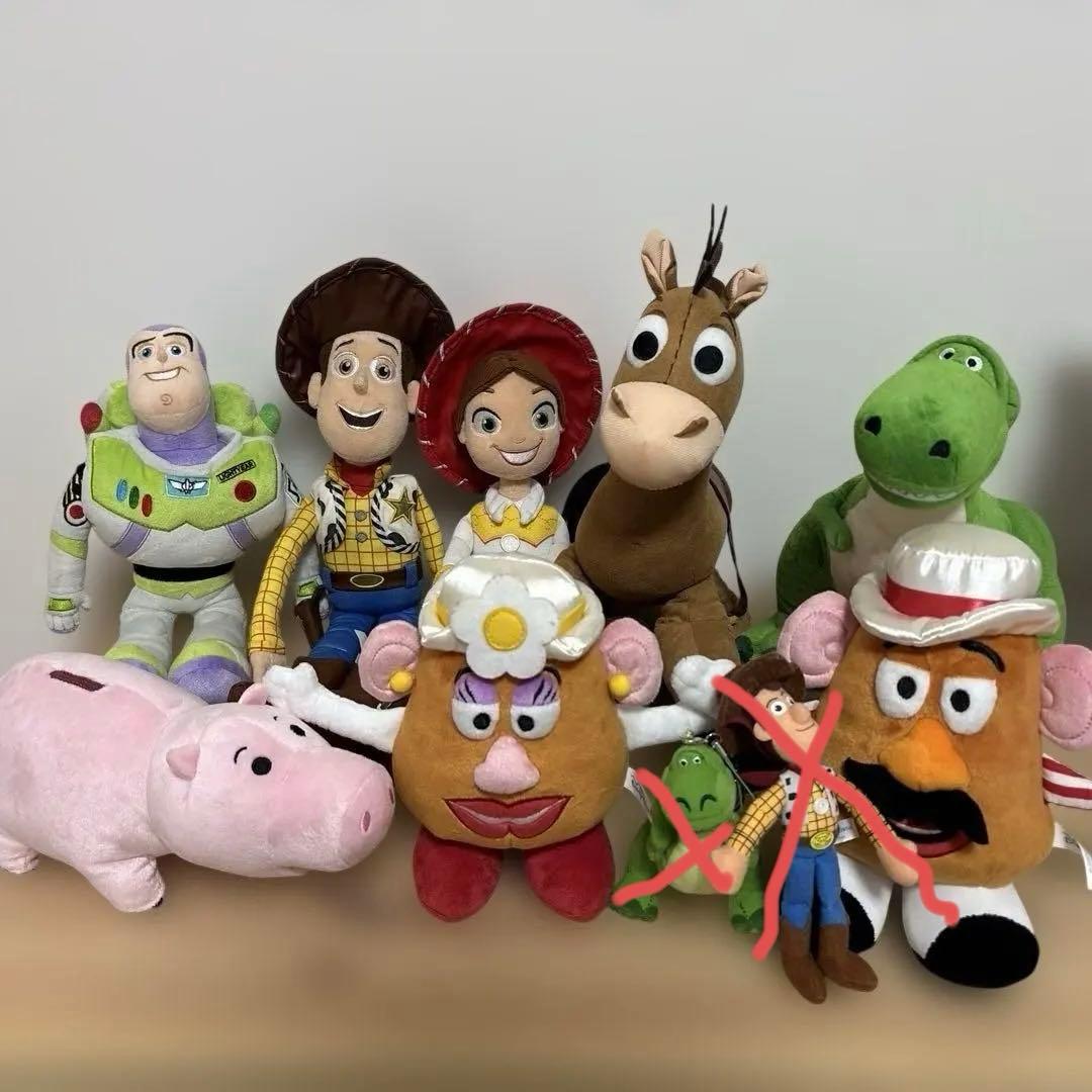 ディズニーリゾート　トイストーリーぬいぐるみセット