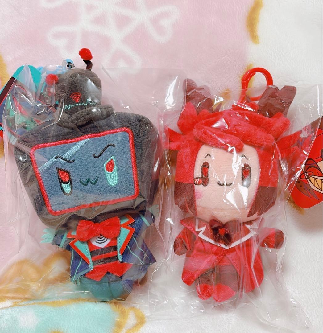 し*ぺ様 【新品】 ハズビンホテル おすわりマスコット 2種セット (アラスター