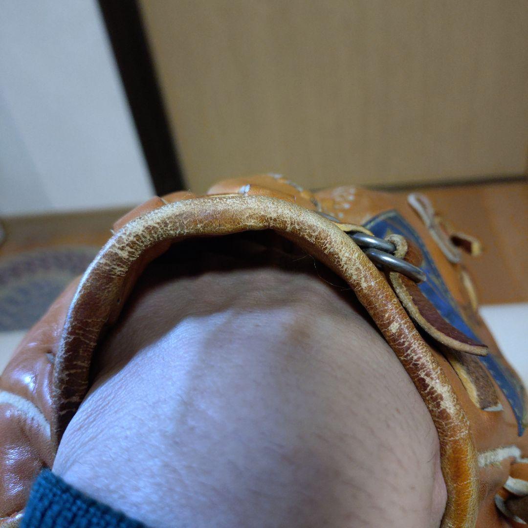 ミズノ　ワールドウィン青カップ　原辰徳モデル　一般軟式用グローブ