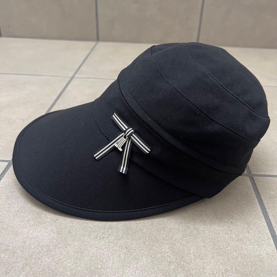 LANVIN SPORT ランバンスポール　2way 帽子　ゴルフ　キャップ　黒