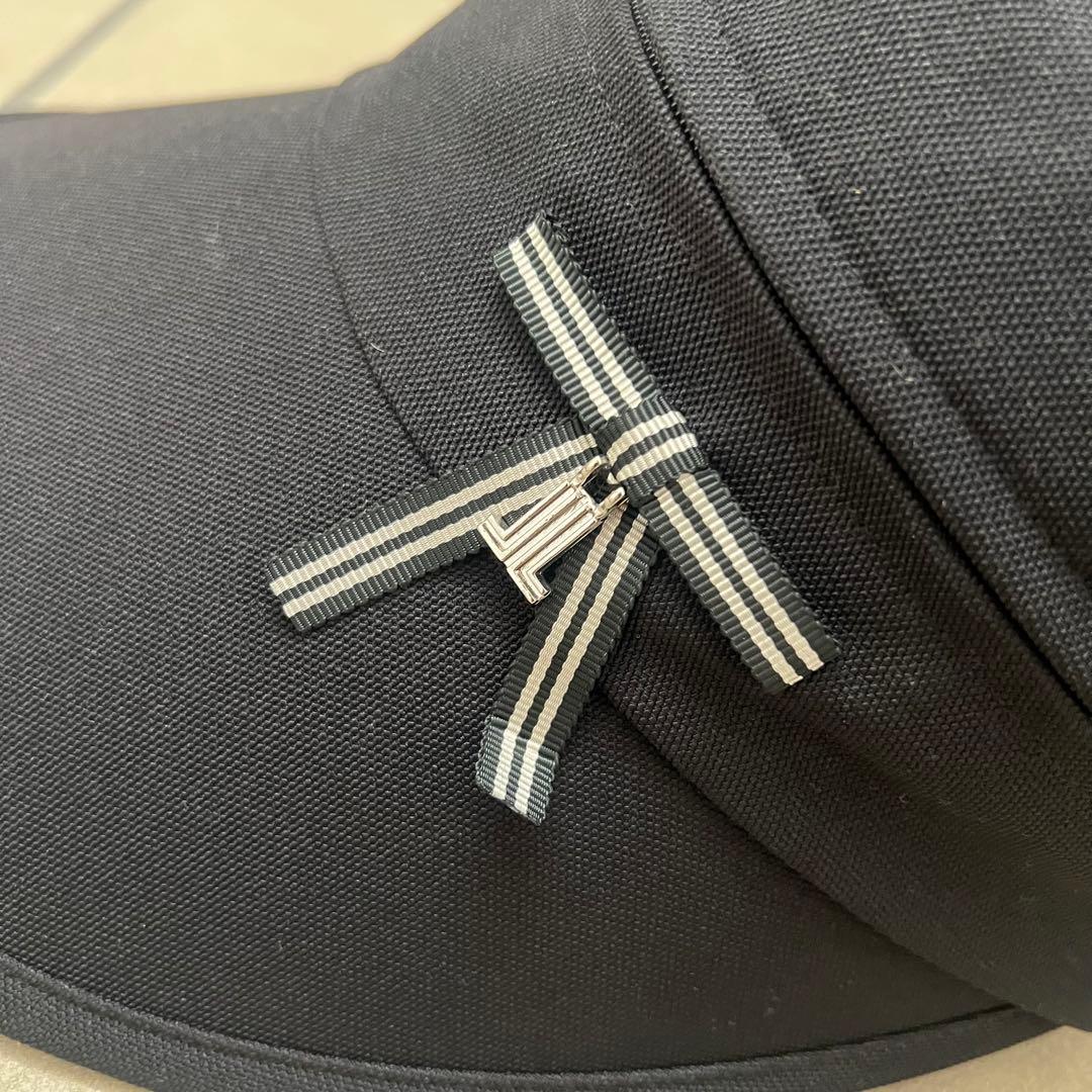 LANVIN SPORT ランバンスポール　2way 帽子　ゴルフ　キャップ　黒