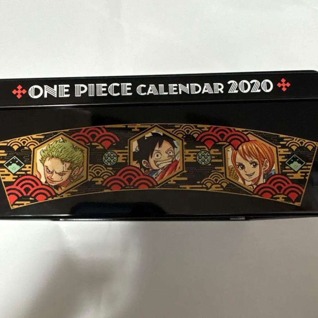 ONE PIECE コミックカレンダー特製缶入り日めくりカレンダー 2020 缶