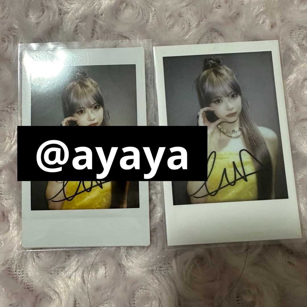 LE SSERAFIM ルセラフィム ルセラ ウンチェ サイン入り チェキ